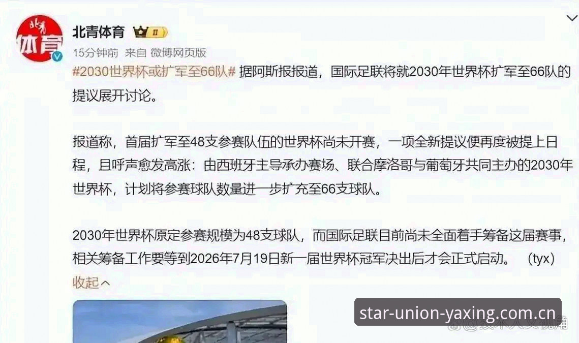 亚星官方平台使用技巧 2030年世界杯扩军至66队的完整指南:中国男足能否圆梦?